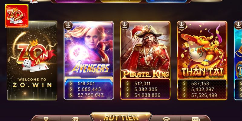 Kho game đẳng cấp, độc quyền tại tại Zowin