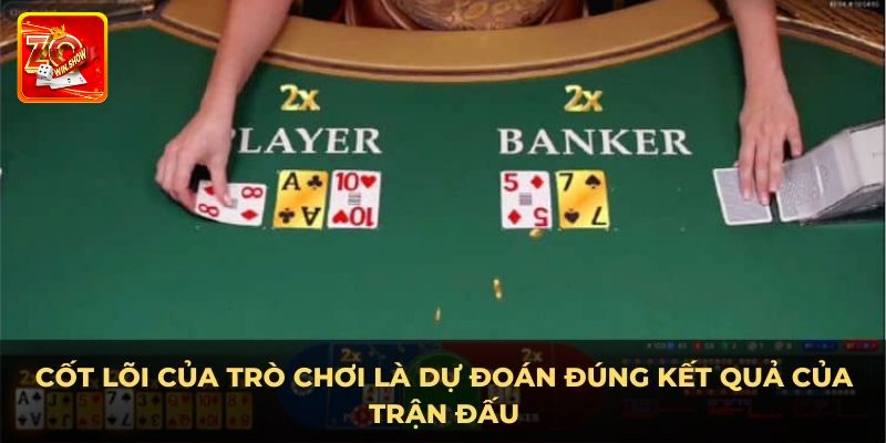 Luật chơi Baccarat cơ bản
